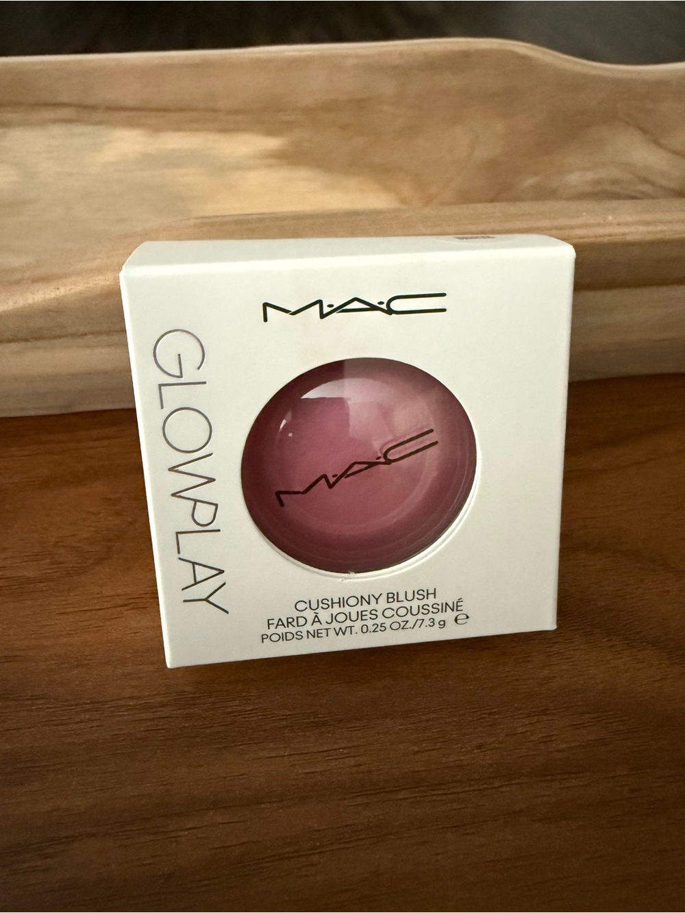 MAC Cosmetics Glowplay Cushiony Blush — Dusty Rose Pink